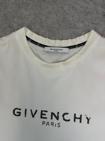 Givenchy Paris Tee White (USED)