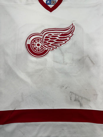 (XXL) NHL Detroit Red Wings Hockey Jersey White