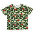 BAPE x Comme De Garcons Play Camo Tee (USED)