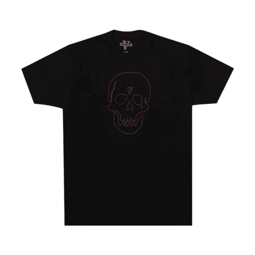 Vlone x Neighbourhood Skull Tee Black/Red | Vintage Clothing Store Canada