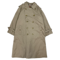 Vintage Men's Burberry Trench Coat Beige