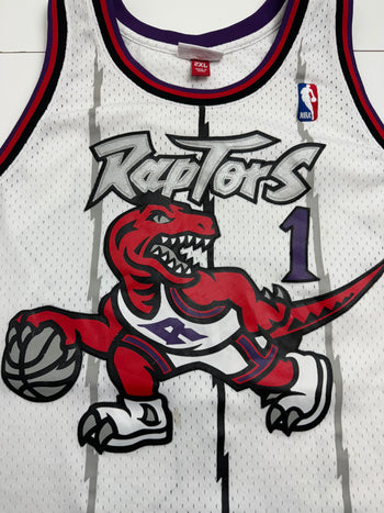 (XXL) NBA Toronto Raptors Tracy McGrady Jersey White