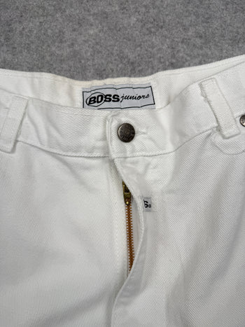 Vintage Boss Juniors Shorts White