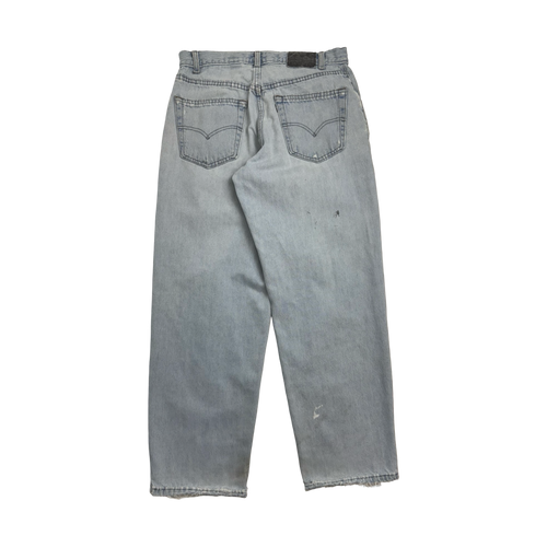 Vintage Levis SilverTab Baggy Fit Denim Pants Washed | Vintage Clothing Store Canada