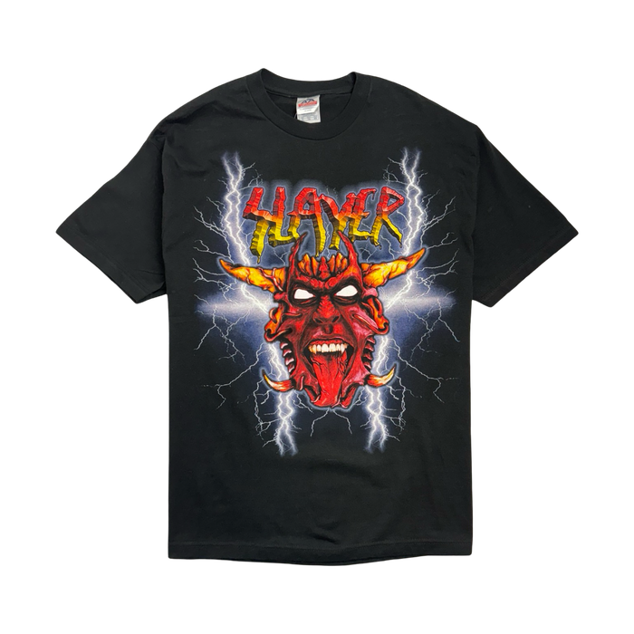 (L) Vintage 2000s Slayer Band Tee Black | Vitnage Clothing Store Canada