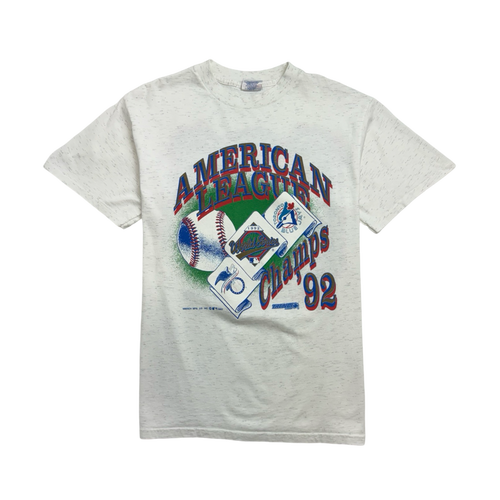 (M) Vintage '92 Toronto Blue Jays Tee White | Vintage Clothing Store Canada