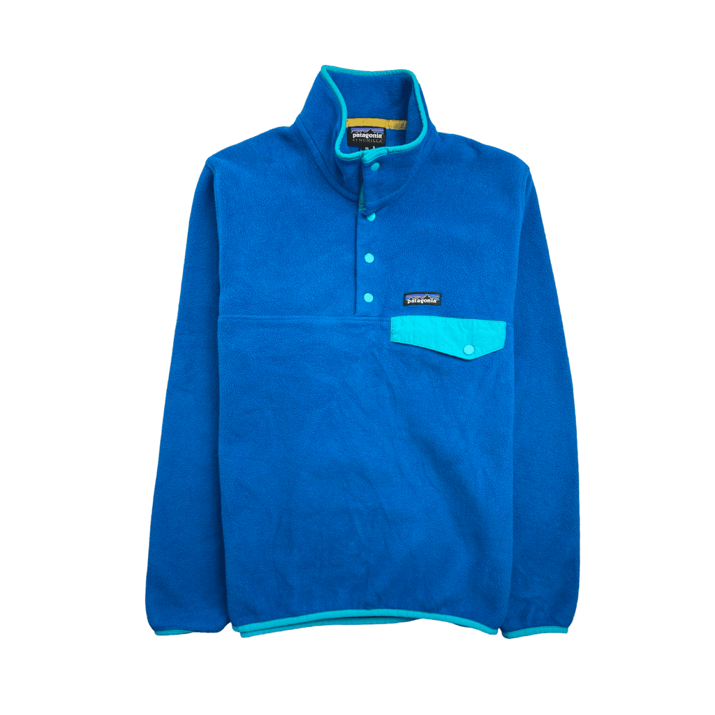 Patagonia Synchilla Quarter Snap Fleece Blue