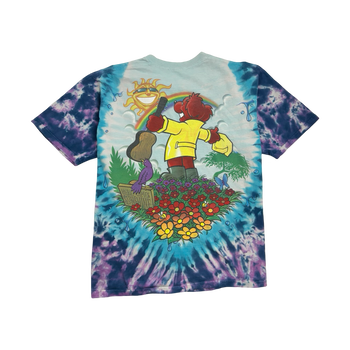 (L) Vintage 2000s Grateful Dead Bear Tye-Dye Tee