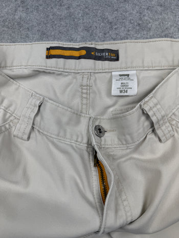 Levi's Silver Tab Multi Cargo Shorts Beige