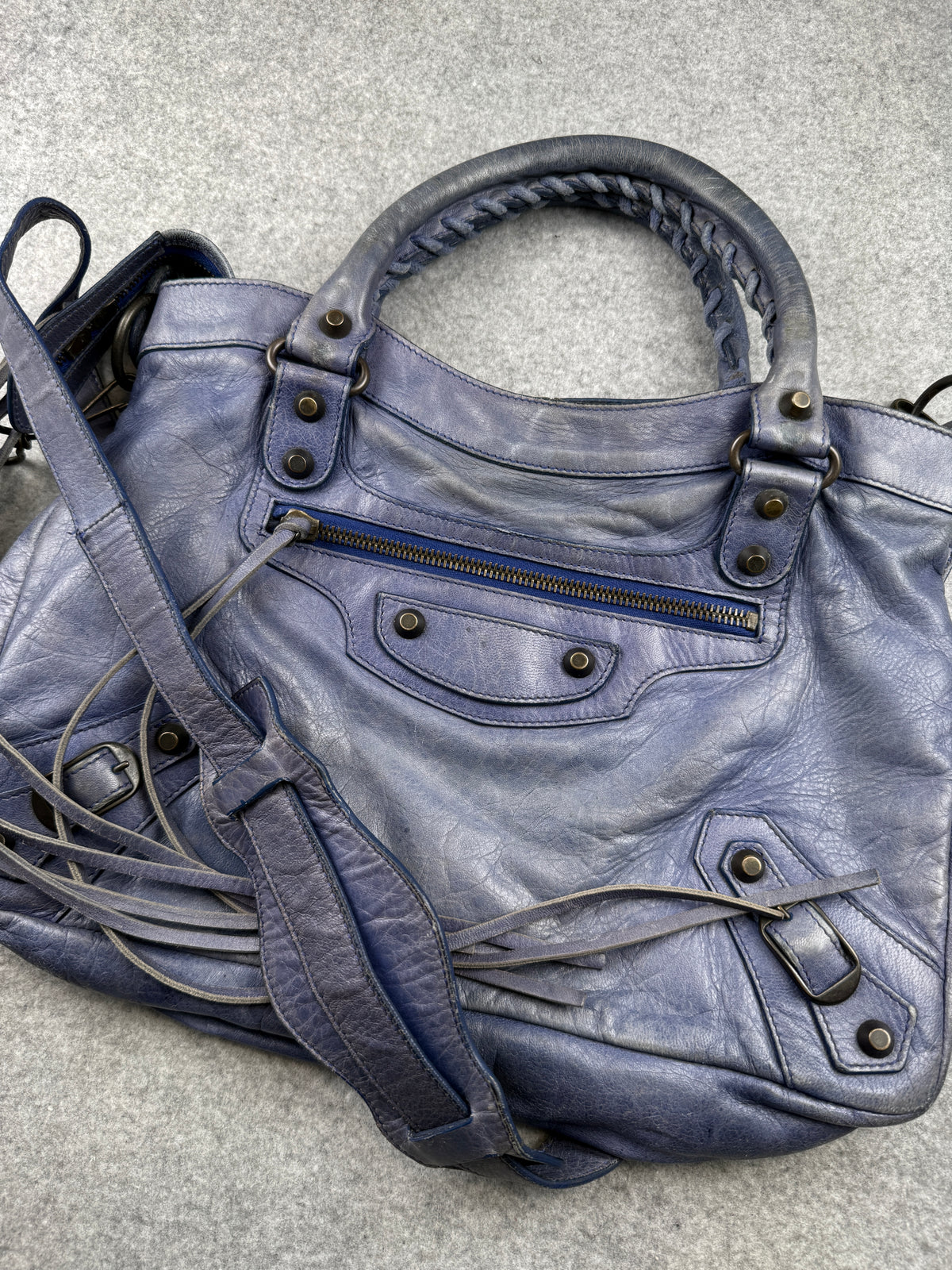 Balenciaga Classic City Bag Lavender Blue