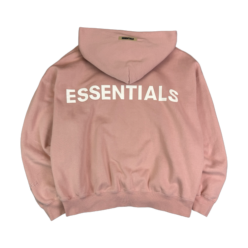 Fear of God Essentials 3M Logo Pullover Hoodie Blush (USED) | Vintage Clothing Store Canada