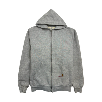 (M) Vintage Carhartt Zip-Up Hoodie Grey