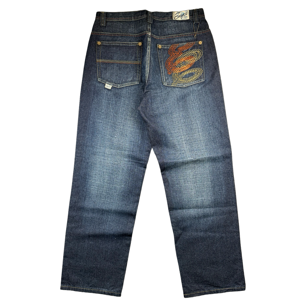 Vintage Y2K Enyce Baggy Stitch Embroidery Pants