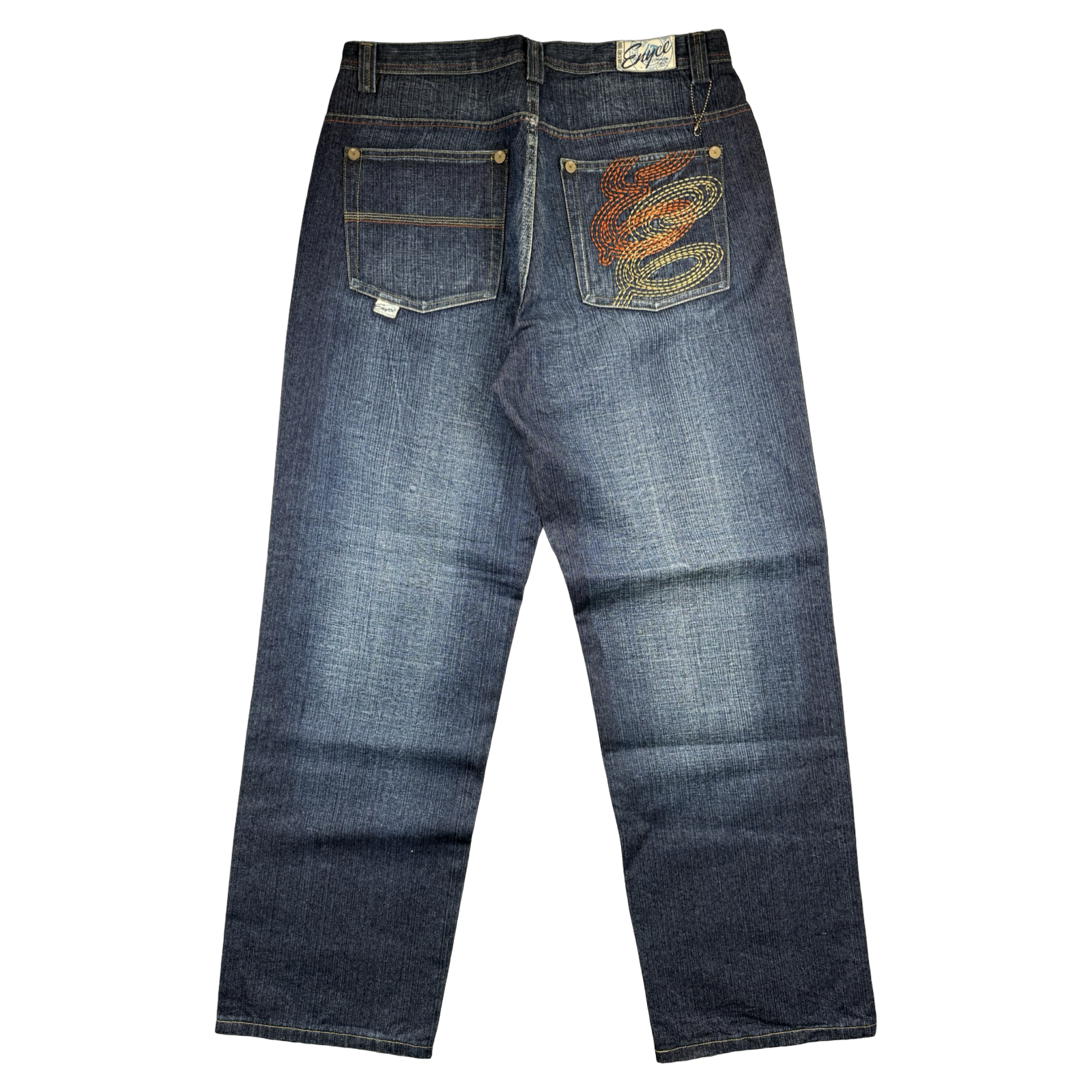Vintage Y2K Enyce Baggy Stitch Embroidery Pants