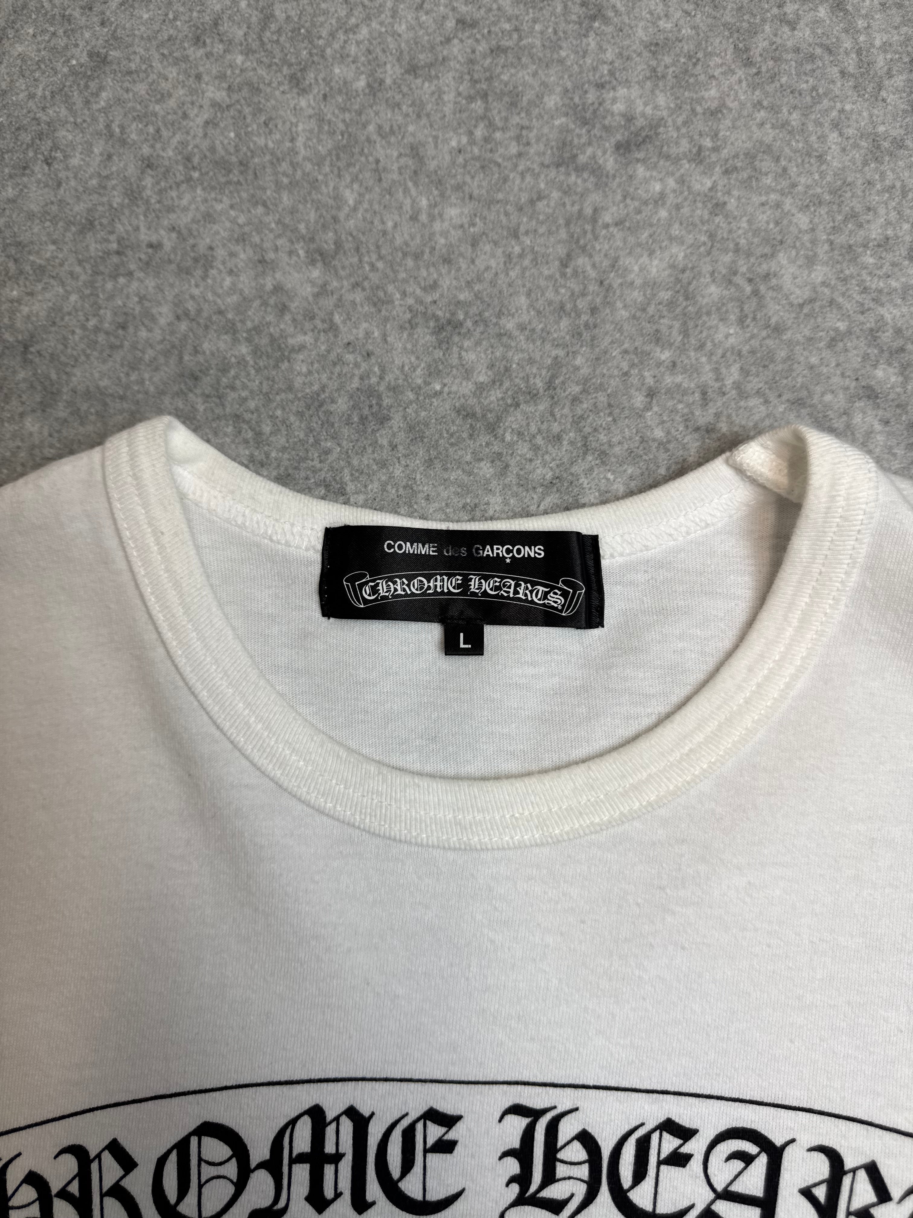Chrome Hearts x Comme Des Garcons Dover Street Market Tee White