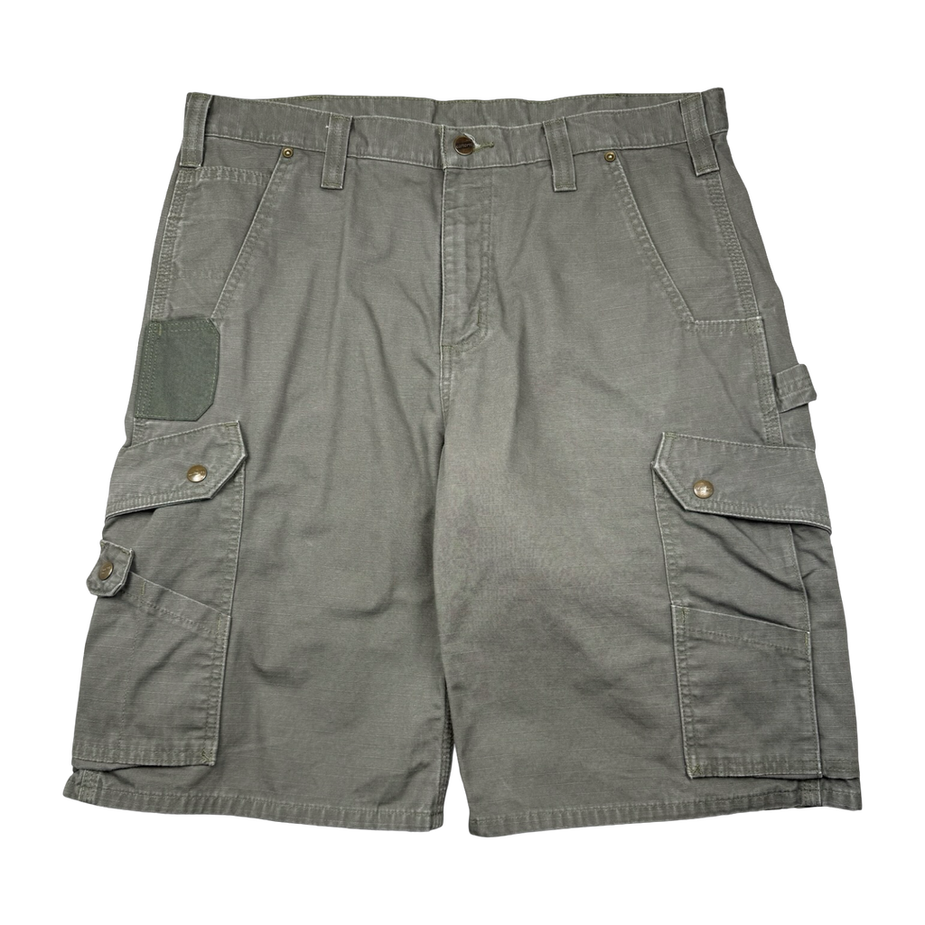 Carhartt Relaxed Fit Carpenter Cargo Shorts Moss Green