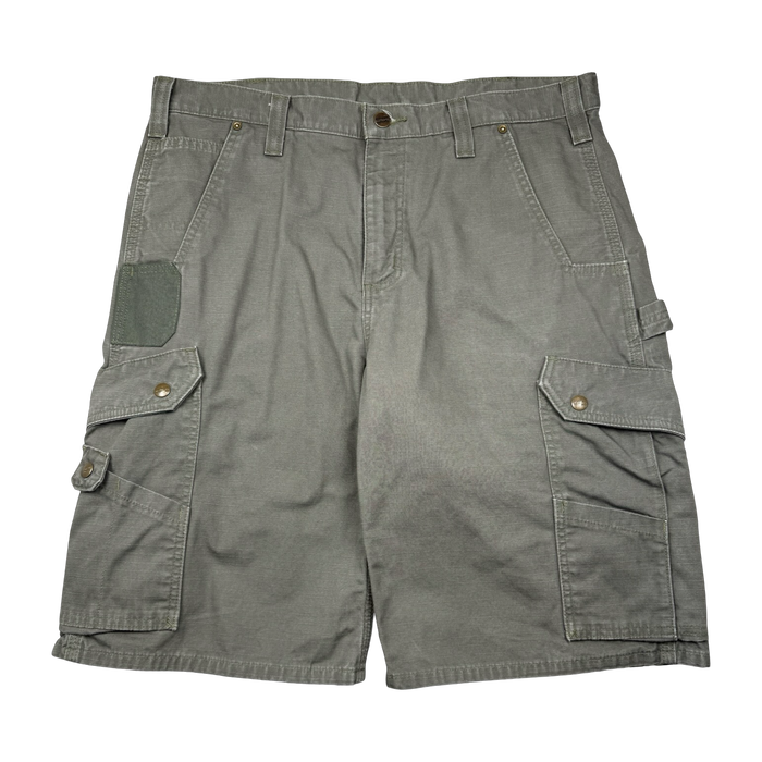 Carhartt Relaxed Fit Carpenter Cargo Shorts Moss Green | Vitnage Clothing Store Canada