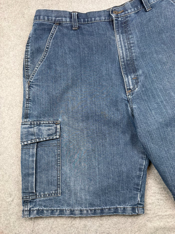 Wrangler Baggy Cargo Denim Shorts