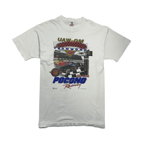 (XXL) Vintage '95 Nascar Winston Cup Pocono Tee White | Vintage Clothing Store Canada