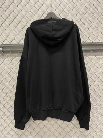 Fear of God Essentials Arch Logo Hoodie Jet Black (USED)