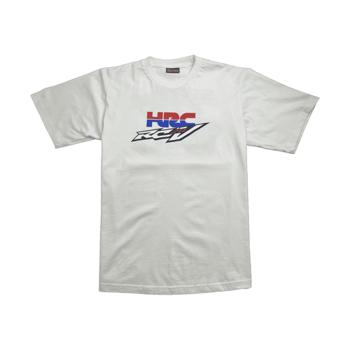 Vintage Honda HRC RCV 211 Sports Bike Tee White | Vintage Clothing Store Canada