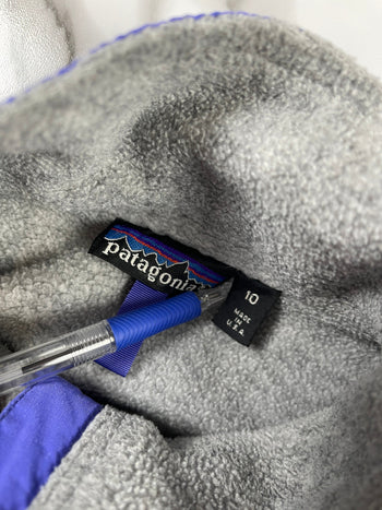 2009 Patagonia Fleece Lined Jacket Purple