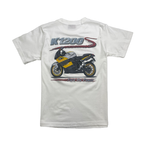 Vintage K1200S Sport Bike Tee White | Vintage Clothing Store Canada