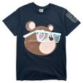 Vintage 2000’s Kanye West Glow In The Dark Tour Bear Tee Black