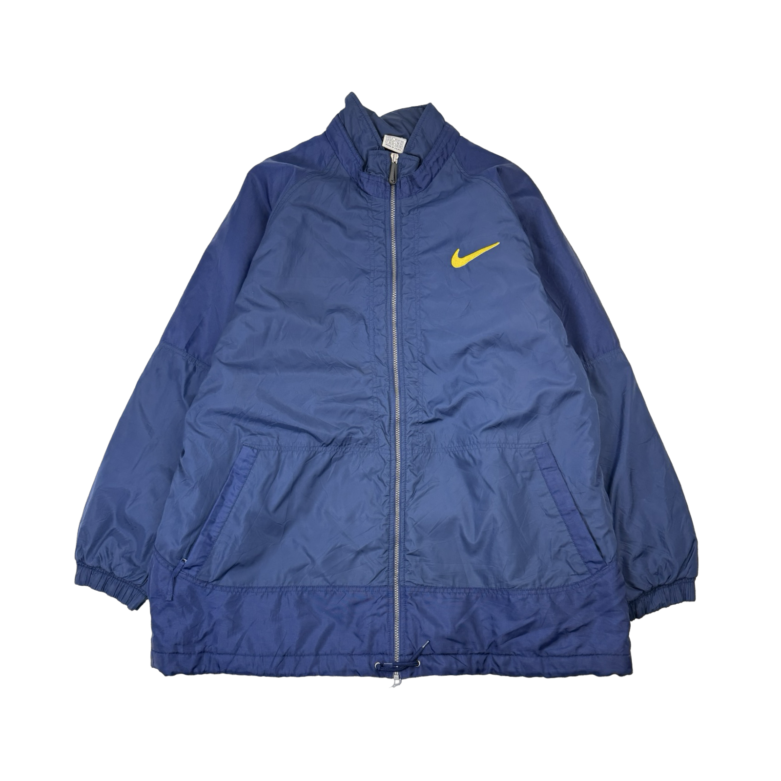Vintage Nike Quilted Light Jacket Navy