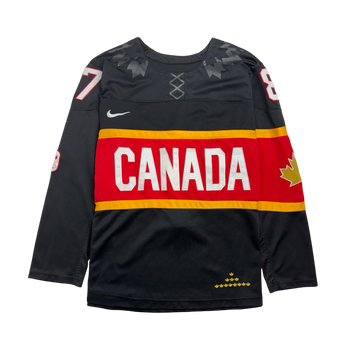 Vintage 2000s Nike Team Canada Sidney Crosby Hockey Jersey Black