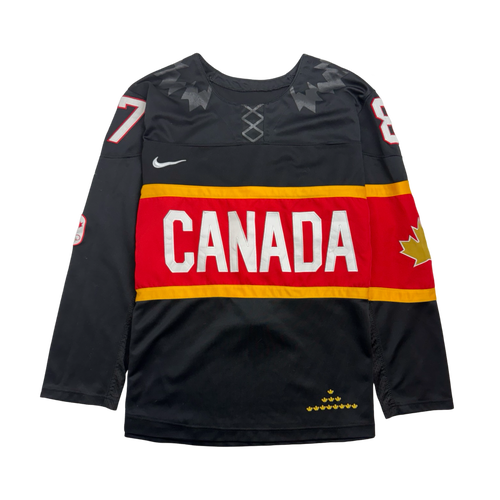 Vintage 2000s Nike Team Canada Sidney Crosby Hockey Jersey Black | Vintage Clothing Store Canada