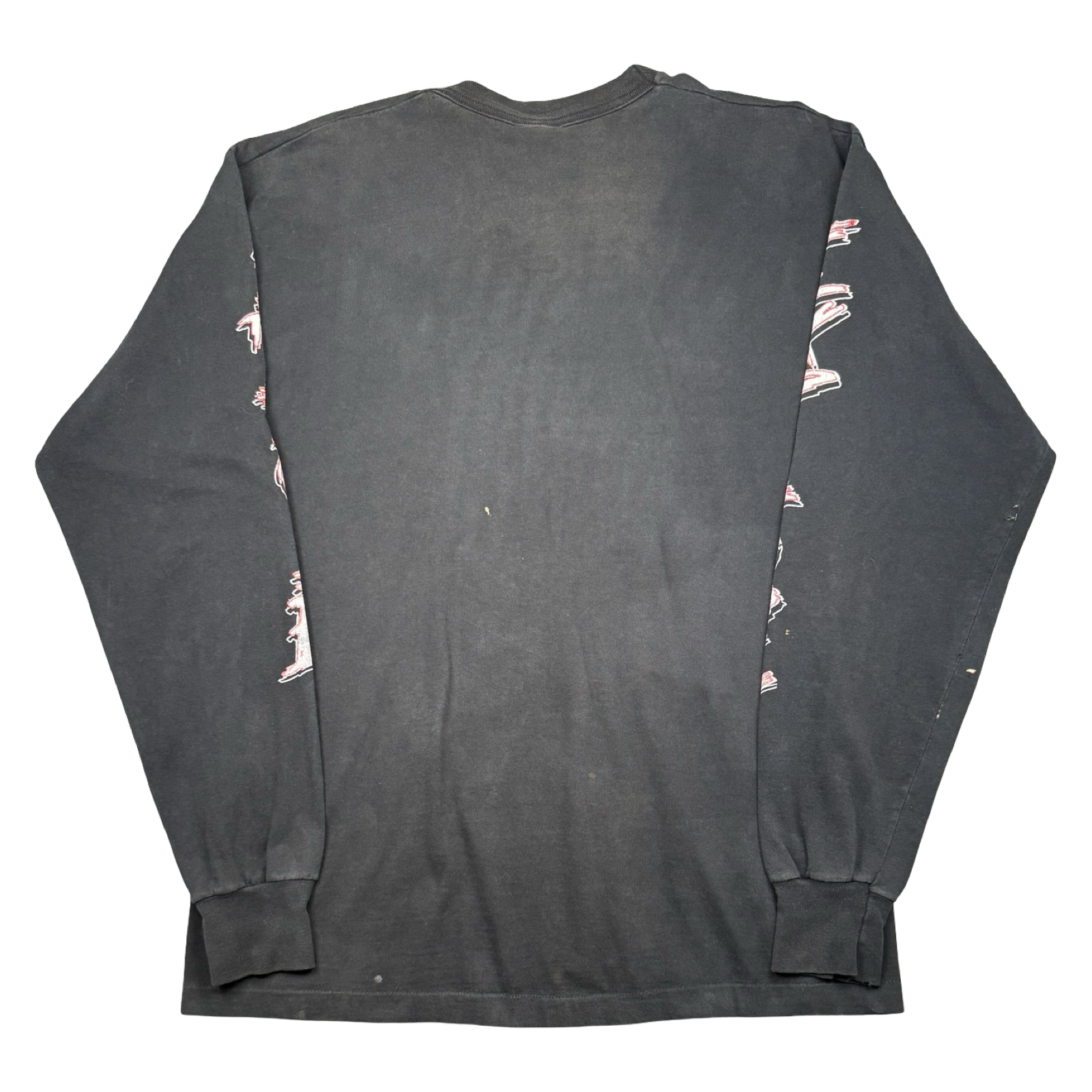 Vintage 90's Space Jam Taz L/S Tee Black