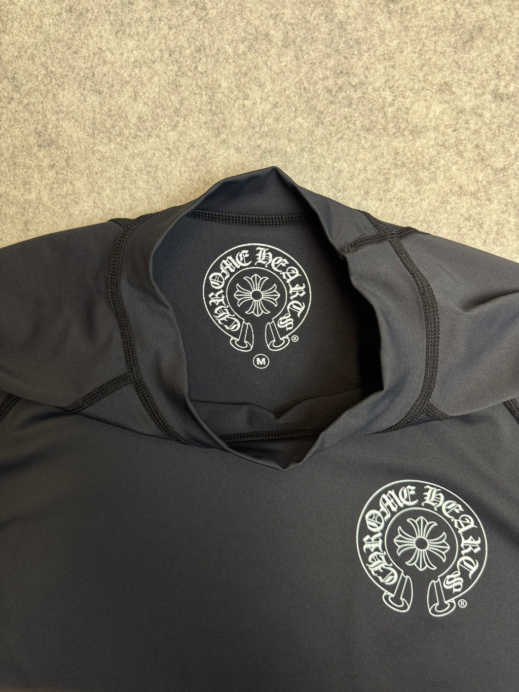 Chrome Hearts Horseshoe Compression L/S Tee Black