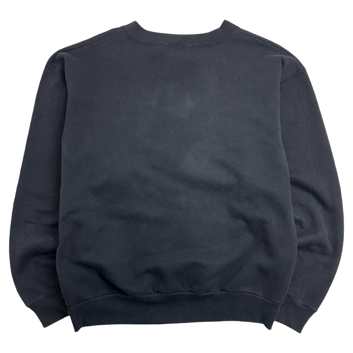 Vintage 1990s Malcolm X Sweatshirt Black | Vitnage Clothing Store Canada