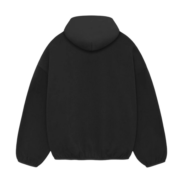 Fear of God Essentials Core Collection Nylon Fleece Hoodie Black/ Black | Vitnage Clothing Store Canada