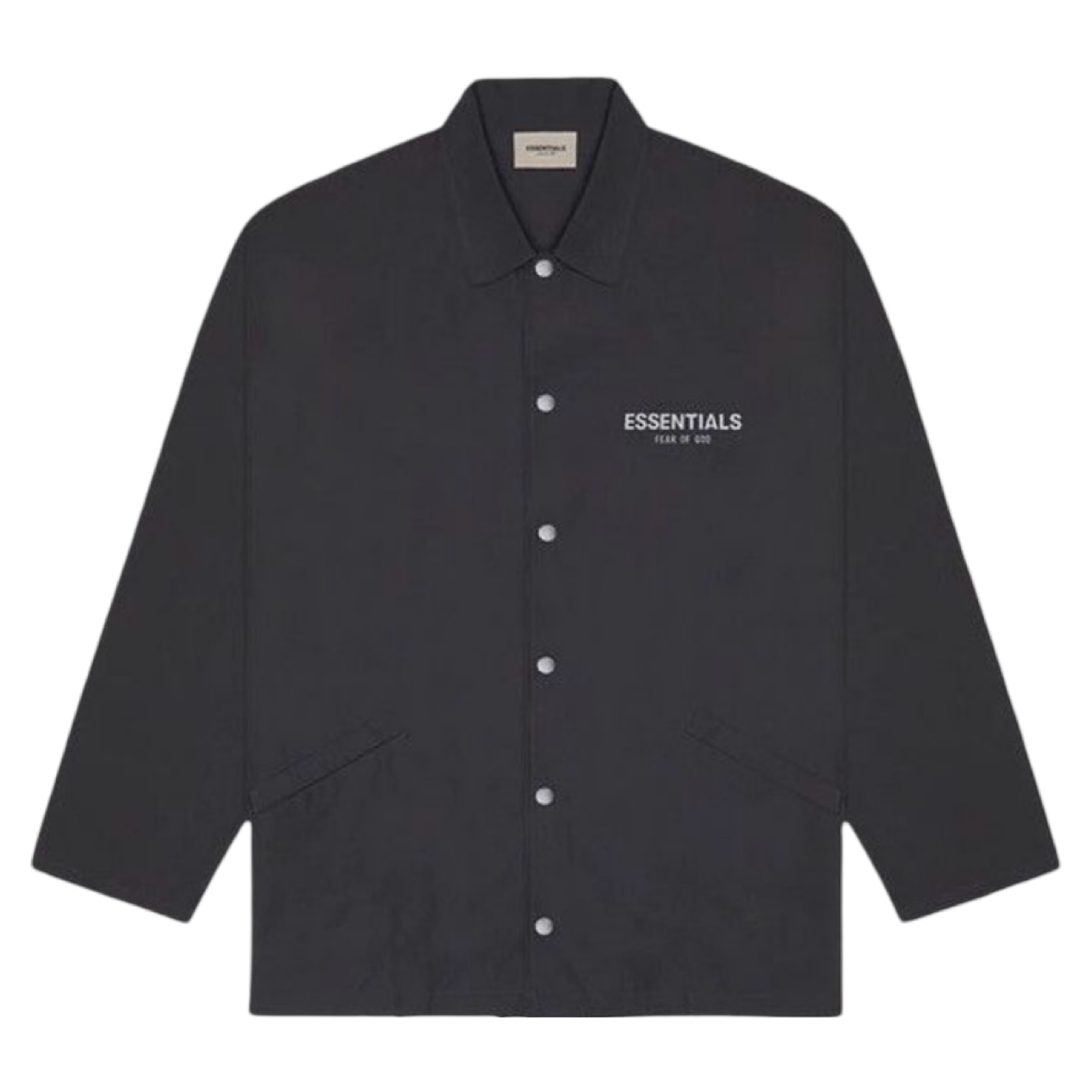 Fear of God Essentials Coaches Jacket Black