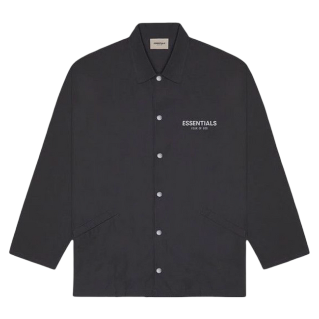 Fear of God Essentials Coaches Jacket Black