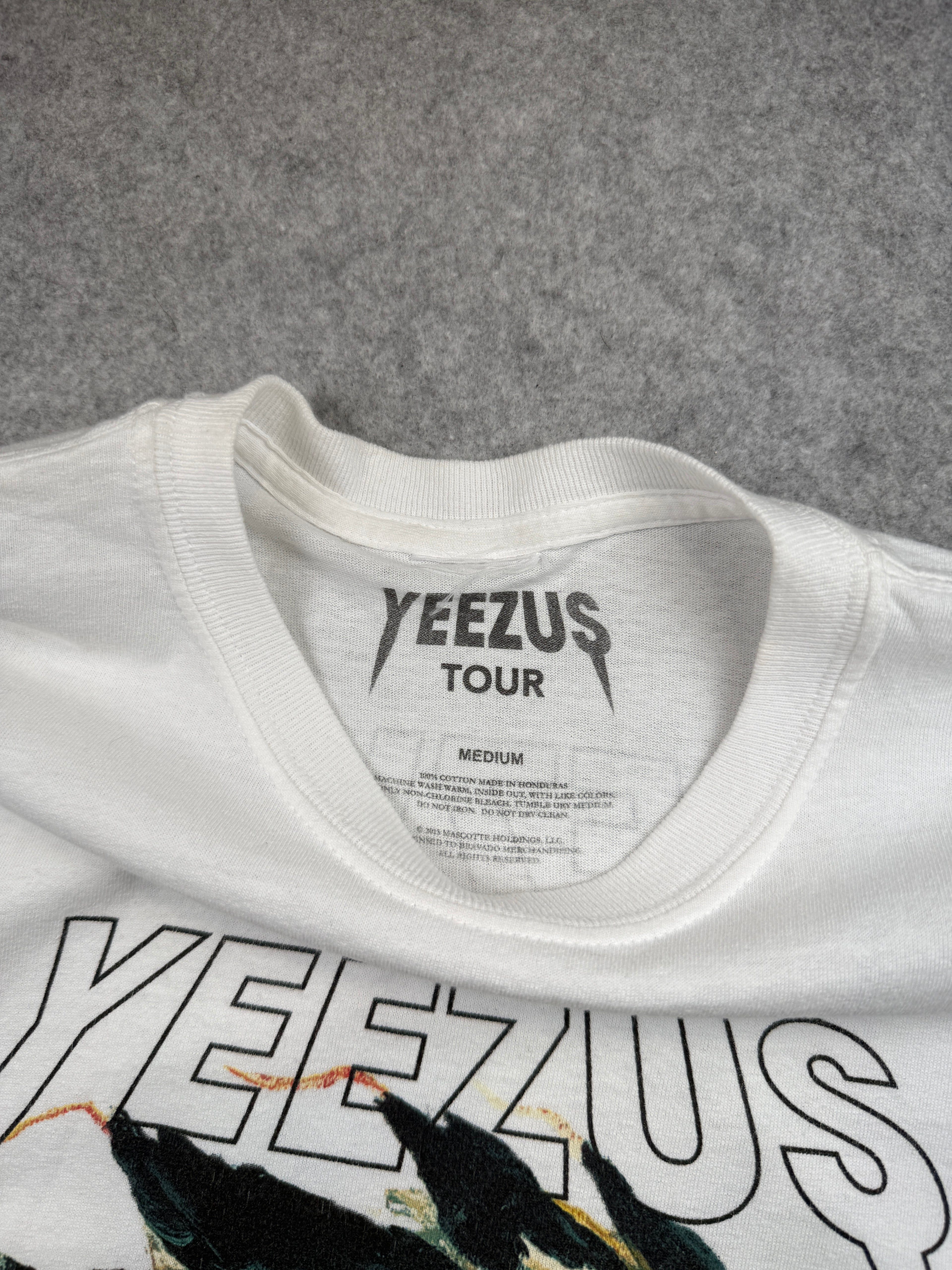 Kanye West Yeezus Chief Skull Tour Tee White