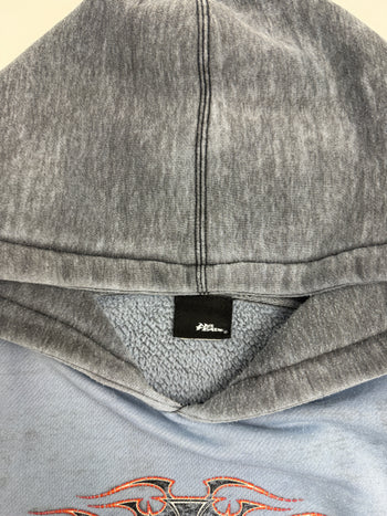Vintage 2000s No Fear Hoodie Faded Blue