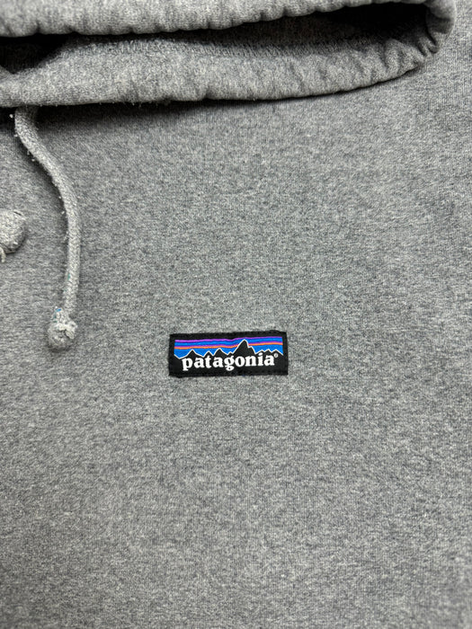 (S) Patagonia Side Print Hoodie Grey | Vitnage Clothing Store Canada