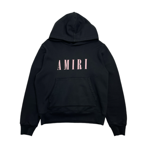 Amiri Core Logo Hoodie Black (USED) | Vintage Clothing Store Canada