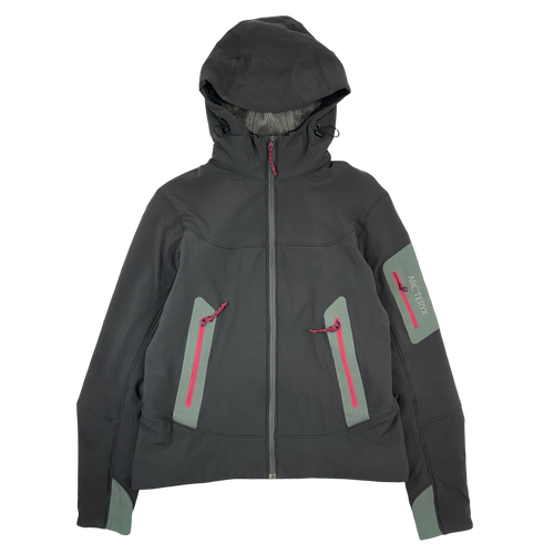 Women's 2010s Arc'teryx Gamma MX Softshell Charcoal Grey | Vintage Clothing Store Canada