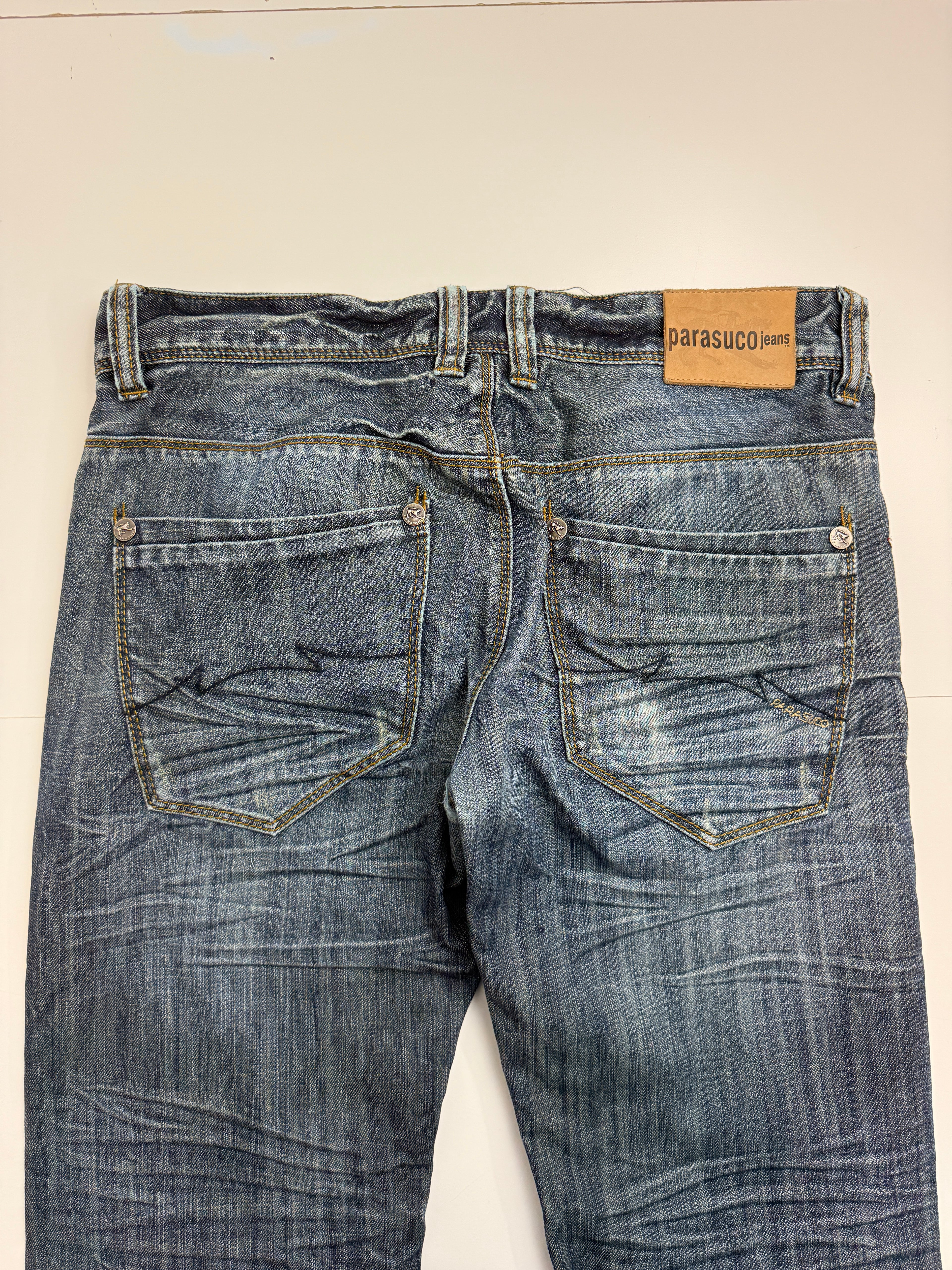 Parasuco Wrinkled Denim Pants