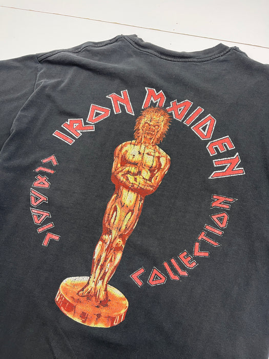 (L) Vintage '97 Iron Maiden Tee Black | Vitnage Clothing Store Canada