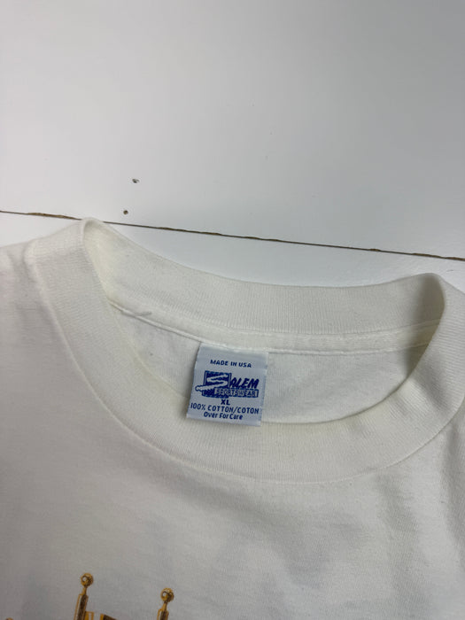 Vintage 1992 Toronto Blue Jays Around the Horn Champs Tee White | Vitnage Clothing Store Canada