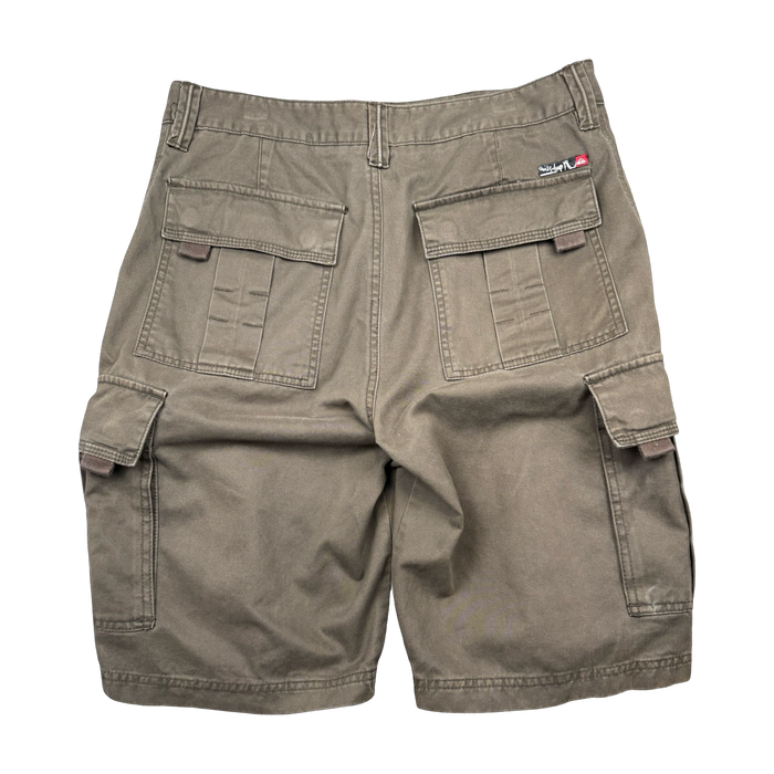 Quicksilver Cargo Shorts Brown | Vitnage Clothing Store Canada