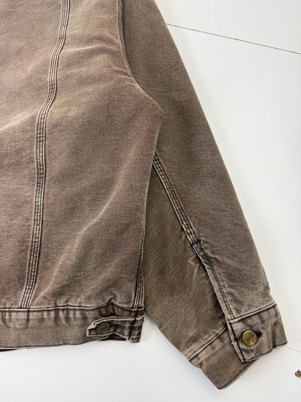 Vintage 90’s Carhartt Trucker Jacket Brown