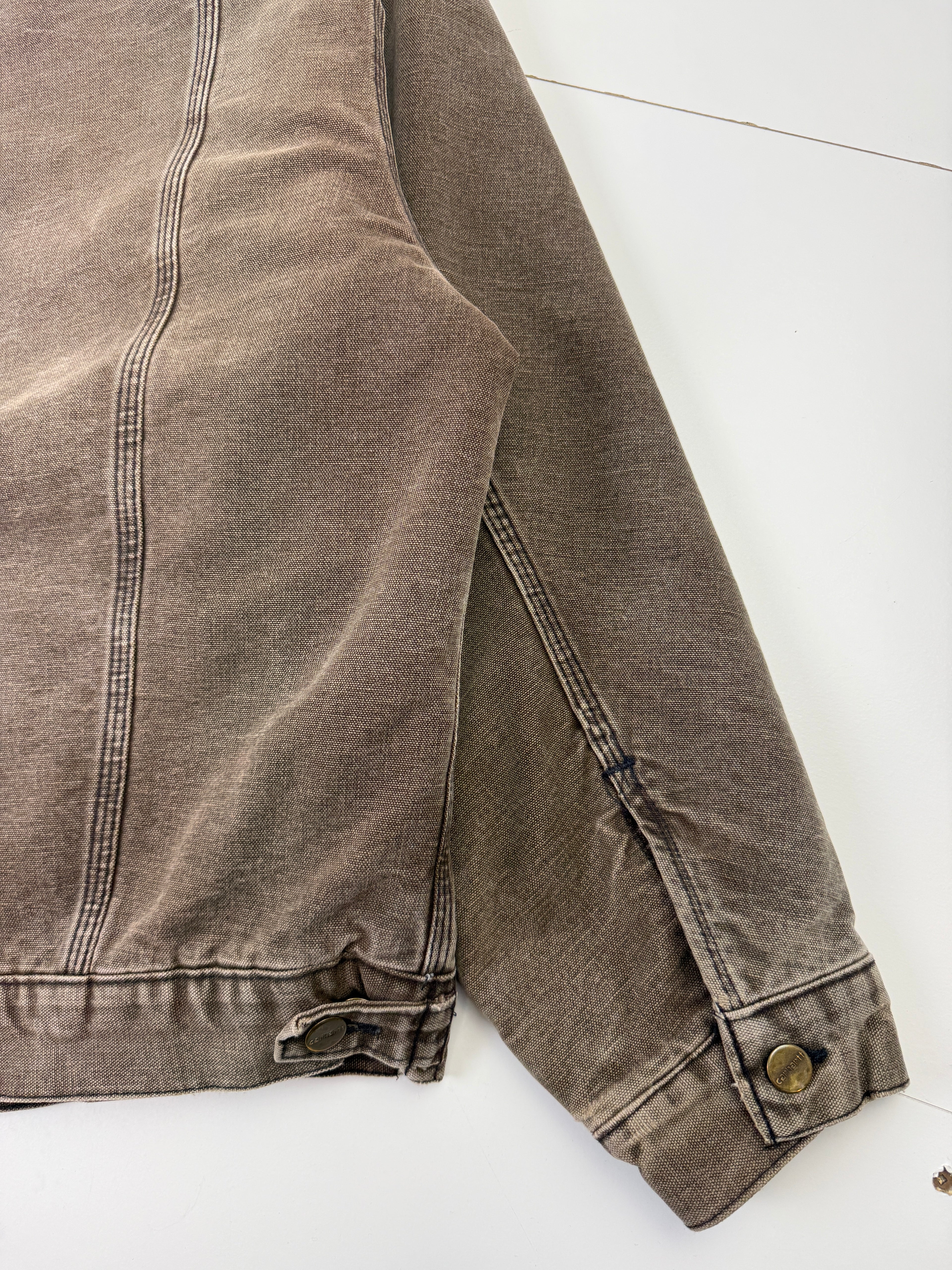 Vintage 90’s Carhartt Trucker Jacket Brown