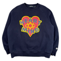 Billionaire Boys Club Heart And Mind Crewneck Navy (USED)
