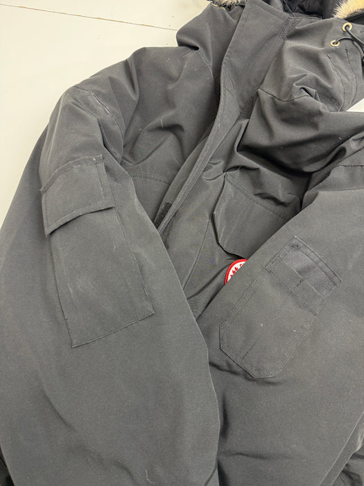 2000’s Canada Goose Expedition Parka Black (USED) | Vitnage Clothing Store Canada